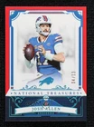 2025 Panini National Treasures Stars & Stripes 4/13 Josh Allen #10