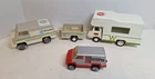 Lot of 3 Vintage Tonka Vehicles from the 70's Winnebago Bell System & Red Van