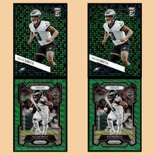 Nolan Smith Rookie Lot 4 Football Cards 2023 Panini Gold Standard Eagles Set NFL