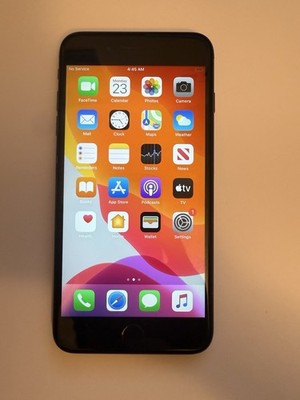Apple iPhone 7 Plus 128GB, Black, Unlocked, iOS 13.3 For Parts Only Read