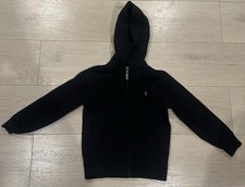 Polo Ralph Lauren Zip Up Hoodie -BLK Size 6 Boys