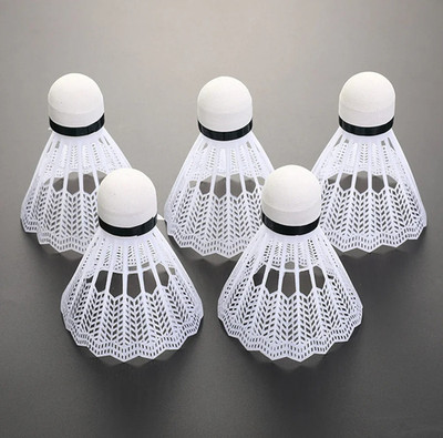 48pcs Plastic Badminton Training Shuttlecocks for Kids Sports Practice Fun - NEW