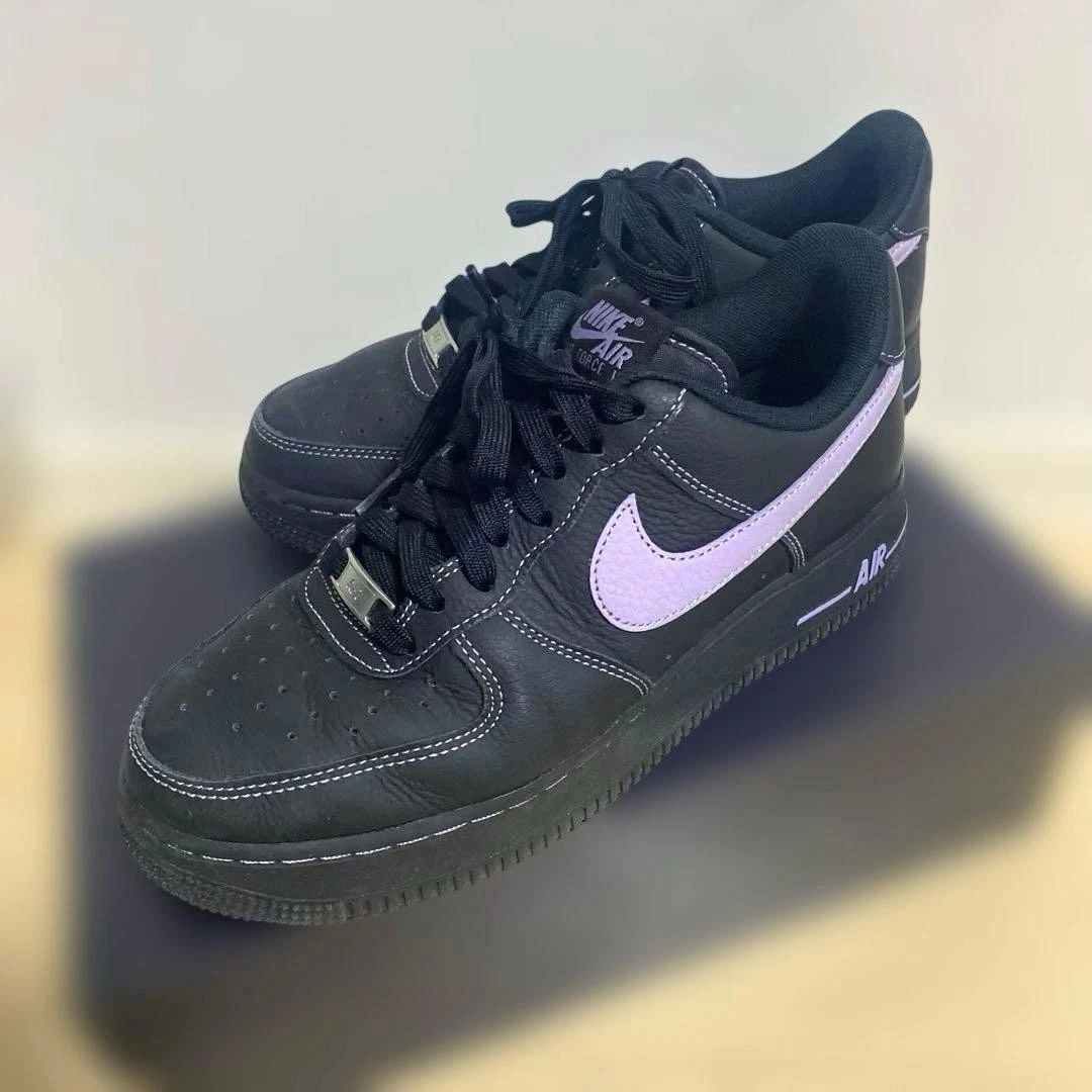 Las mejores ofertas en Nike Air Force 1 '07 LV8 Black Hydrangeas