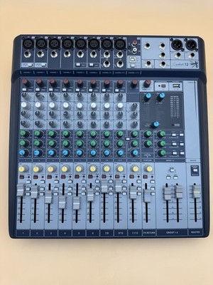 Soundcraft Signature 12MTK Analog 12Channel Multi-track Mixer for