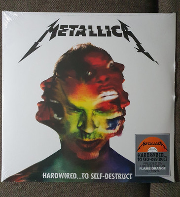 Metallica / Hardwire... to Self-Destruct Flame Orange 2LP Vinyl NEU OVP