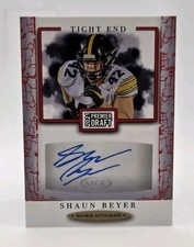 2021 Sage Premier Draft - Autographs Shaun Beyer #A34 Red (AU, RC)