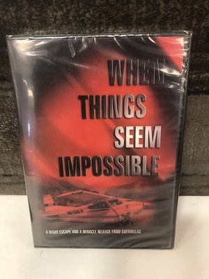When Things Seem Impossible DVD A NIGHT ESCAPE  NEW/SEALED!! Tim & Bunny Caine