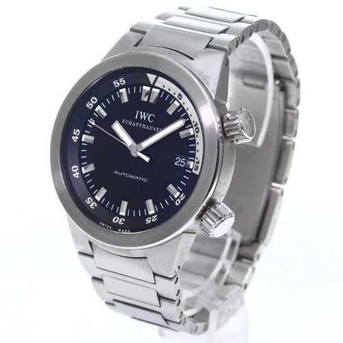 IWC AQUATIMER IW354805 42mm SS Black #C6428
