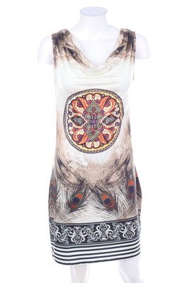 F&e Kleid Print T 1 = D 36 créme