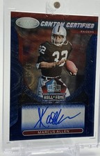 2022 Panini Certified Canton Signatures Blue Marcus Allen Auto /15 Los Angeles