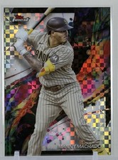 Manny Machado 2024 Topps Finest #90 Common Checkerboard Refractor SD Padres MLB