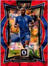 Christopher Nkunku #85 - Red Ice Prizm - 2024 Panini Prizm - Chelsea FC