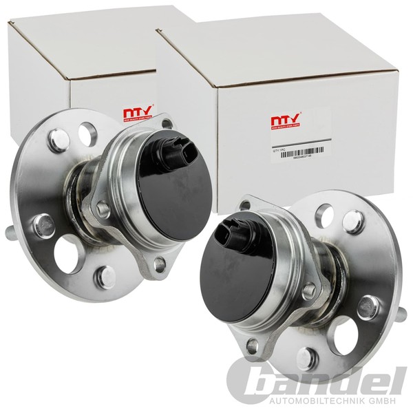 2X NTY RADLAGER-SATZ Hinten Beidseitig Passend FÜR Toyota Picnic Links+Rechts-image