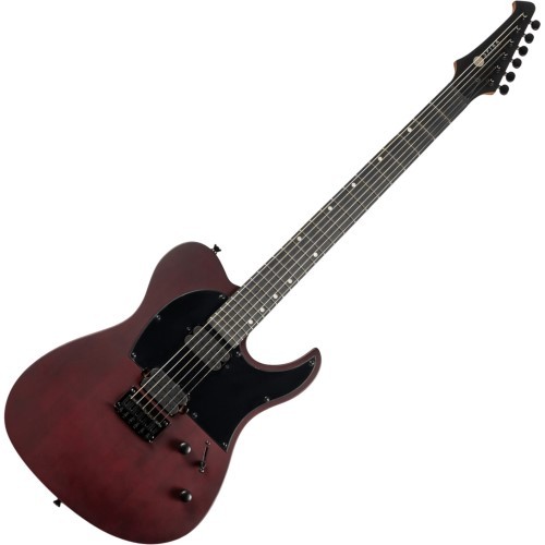 SPIRA Guitars T-400 MWR Satin Winered Modern T-Style E-Gitarre Neu 75790₽