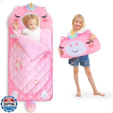 iPlay, iLearn Kid Sleeping Bag, Unicorn Slumber Sack, Toddler Gir
