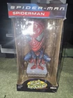 2002 Marvel SPIDER-MAN Head Knockers Hand Painted Bobble Head by NECA -New