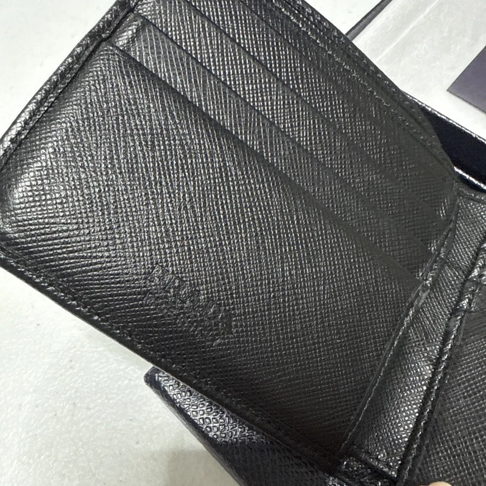 Prada Saffiano Men's Wallet Black 12345 138414171 - Image 4 of 4