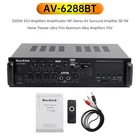 2500W 5CH Amplifiers Amplificador HiFi Stereo AV Surround SD FM Home Theater*