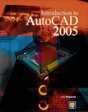 Introduction to AutoCAD 2005 Paperback Book The Fast Free Shipping