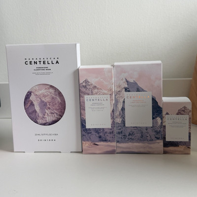 SKIN1004 Madagascar Centella Poremizing Pore Minimizing Face Set BUNDLE (4 PROD)