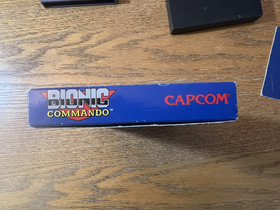 Bionic Commando Complete In Box Nintendo Capcom NES CIB
