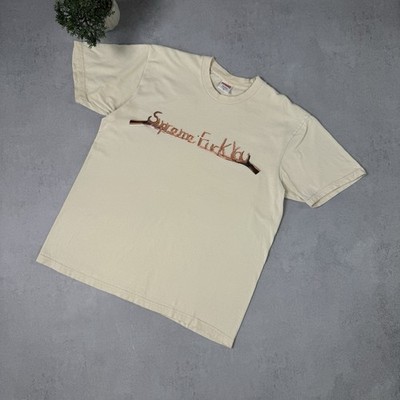 Supreme F**k You Tee FW18 Men's Size M Beige