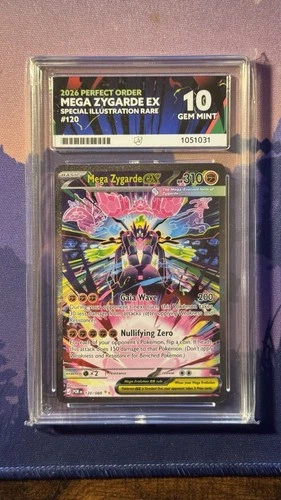 Pokemon TCG Mega Zygarde Ex Special Illustration Rare - Ace 10 Perfect Order