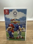 Mario Sonic Olympic Games Tokyo 2020 Nintendo Switch CIB Complete