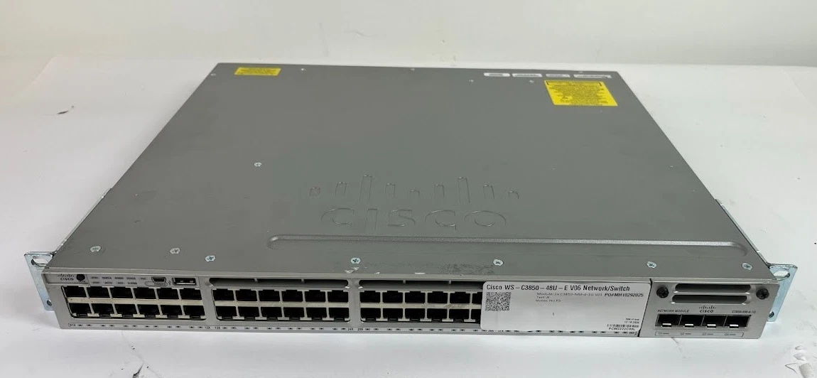 Cisco Enterprise Network Switches Cisco Catalyst 3850 for sale | eBay