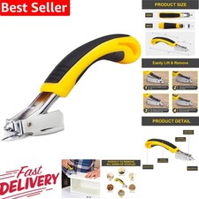 Staple Remover, Staple Puller Tool with Ergonomic Handle, Upholstery and Cons...