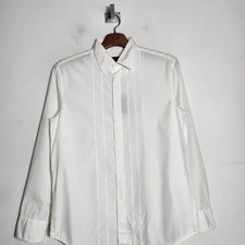 Calvin Klein White Shirt Men Size 44-52 Good Condition