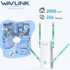 Wireless Router 3000Mbps WiFi 6 Router Booster Repeater Home Mesh Wifi Wall Plug