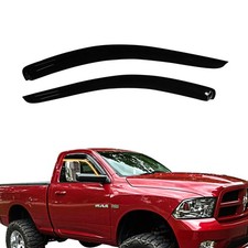 Tape On Window Visor Deflectors for 2002-2009 Dodge Ram Regular Cab