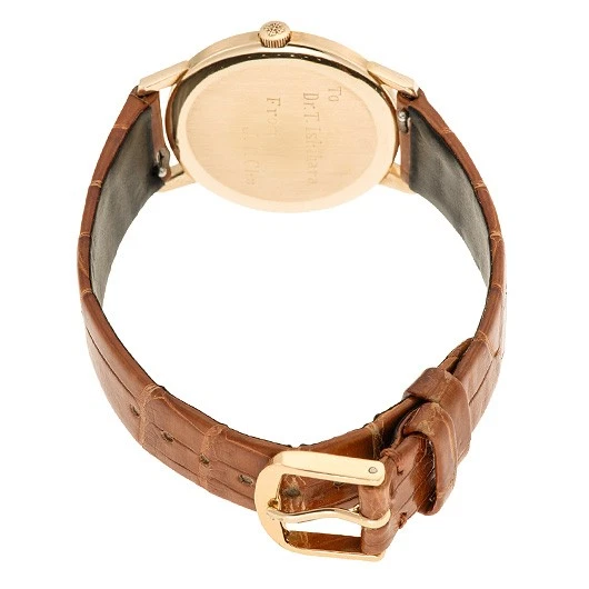 Reloj PATEK PHILIPPE Calatrava 2593 plata oro amarillo 18K cuerda manual para hombre