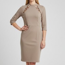 Fashion Nova Bodycon Dress Size Small NWT Coco Cutout Mock Neck NightOutChic