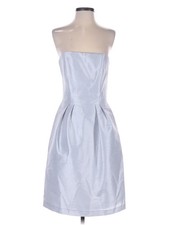 Alfred Sung Women Silver Cocktail Dress 6