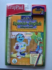 LeapPad LeapFrog Spanish-English Bilingual Book And Cartridge Vintage New Sealed