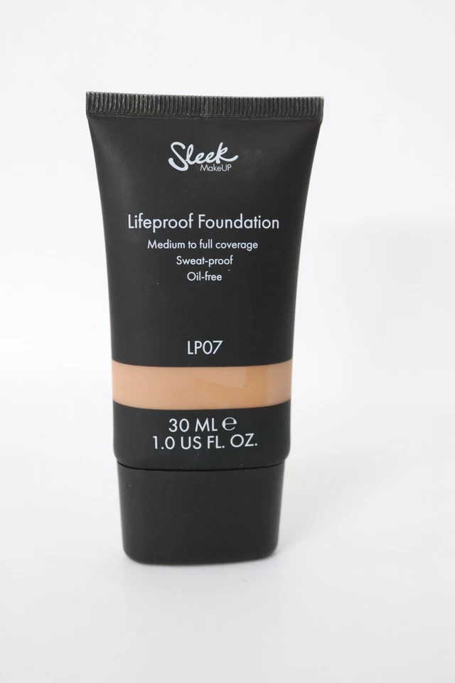 SLEEK LIFEPROOF MEDIUM TO FULL COVERAGE SWEAT-PROOF FOUNDATION 30ML - LP07 - Image 2 of 3