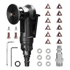 Mini Chamfering Machine - Handheld Pneumatic Tool for Metal Edge Beveling