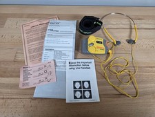 SONY FM/AM SPORTS Walkman Radio SRF-88 w/ Headphones  Paperwork MDR-W10 Tested