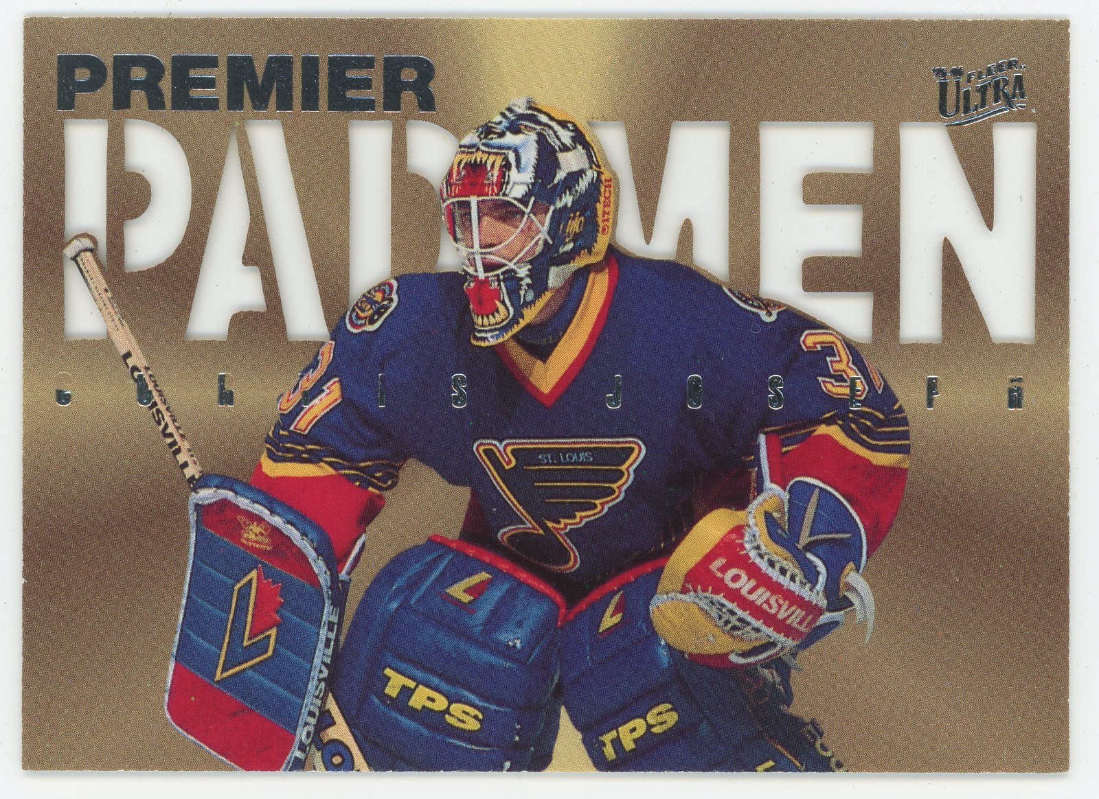 1995-96 Fleer Ultra Premier Pad Men Curtis Joseph #6