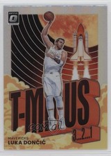 2021-22 Panini Donruss Optic T-Minus 3 2 1 Holo Prizm Luka Doncic #7 0nr3