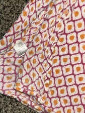 Hudson Baby HB Orange Dots Pink Muslin Blanket