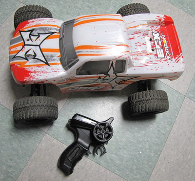 Horizon Hobby Amp MT ELECTRIC Monster Truck 1/10 Scale 2WD RC CAR W RADIO TESTED