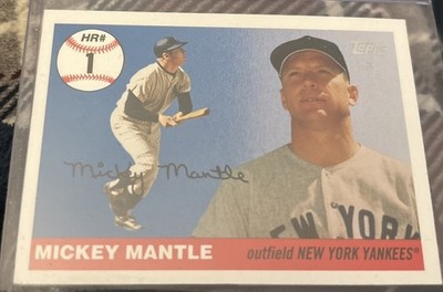 2006 Topps Multi-Year Issue Mickey Mantle Home Run History #MHR1 Mint condition 