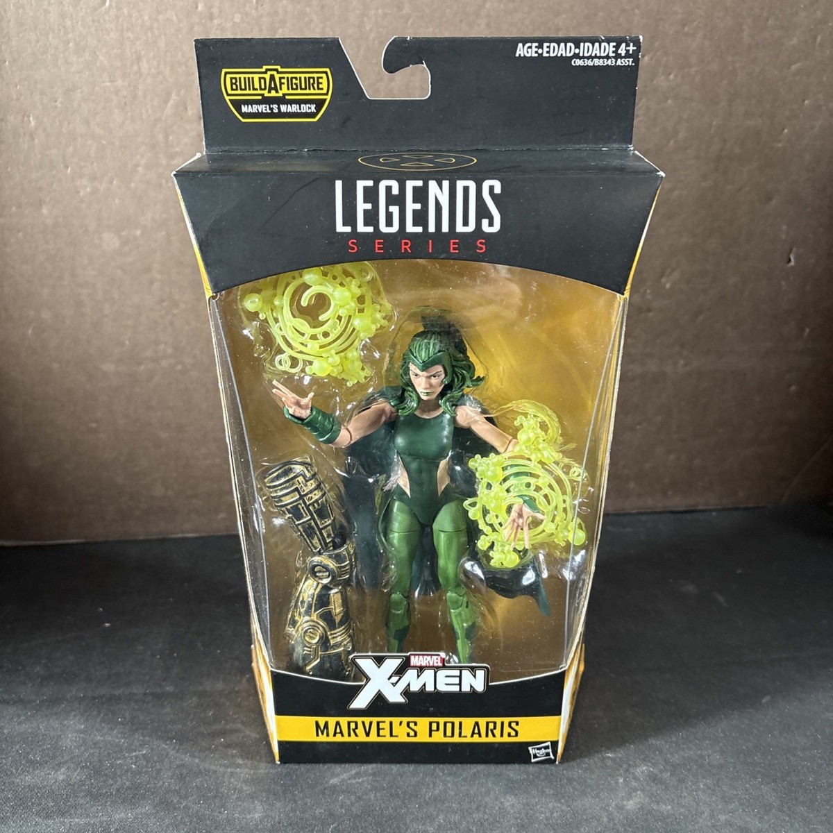 POLARIS X-MEN MARVEL LEGENDS BAF BUILD-A-FIGURE WARLOCK NEW IN BOX