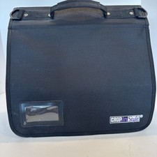 Crop In Style Black Craft Scrapbook Bag Tote Organizer Travel Size Weekender