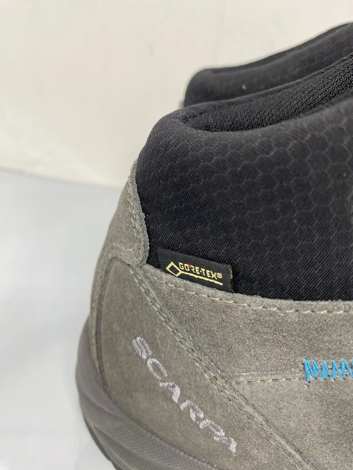 Botas Scarpa Mojito Hike GTX para hombre talla 6,5 para mujer 7,5 gris gamuza Gore-Tex Foto 3 de 4