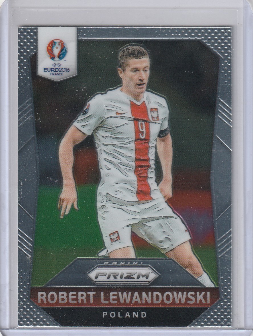 ROBERT LEWANDOWSKI Poland 2016 Panini Prizm UEFA Euro #138 Base Card /Quantity