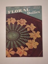 Floral Doilies Clarks Pattern Book No. 258 The Spool Cotton Co Vintage 1949